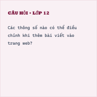 Trắc nghiệm Tin học 12 Tạo nội dung văn bản cho trang web có đáp án