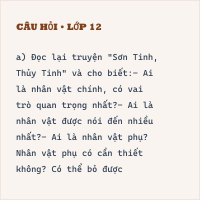 Bài tập tự luận Sự việc và nhân vật trong văn tự sự (có đáp án)
