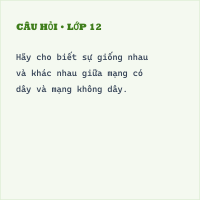 Đề thi giữa kì 1 Tin học 9 có đáp án (Bài số 1 - Đề 4)