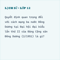 Đề luyện thi thpt quốc gia môn Lịch Sử có đáp án cực hay (Đề 4)
