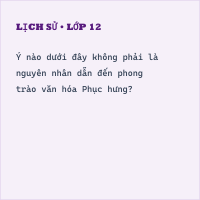 Trắc nghiệm Lịch Sử Bài 3: Cuộc đấu tranh của giai cấp tư sản chống phong kiến thời kì trung đại Châu Âu ( có đáp án)