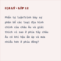 Đề thi Học kì 2 Địa Lí 7 (Đề 1)