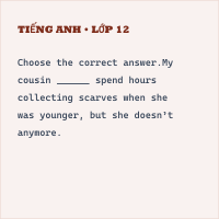 Trắc nghiệm Tiếng Anh 8 Unit 1. Fads and fashions - Vocabulary and Grammar - Friends plus có đáp án