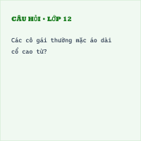 Trắc nghiệm Áo dài đầu thế kỉ XX có đáp án