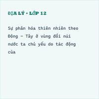 Trắc nghiệm Địa Lí Bài 11 (có đáp án): Thiên nhiên phân hóa đa dạng (Phần 4)