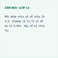 Trắc nghiệm bài tập Toán 5 tuần 14 có đáp án