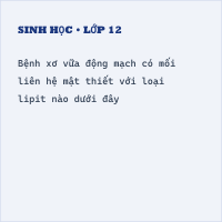 Trắc nghiệm Sinh Học Bài 16: (có đáp án) Tuần hoàn máu và lưu thông bạch huyết (Phần 2)
