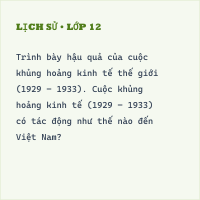 Đề thi Học kì 1 Lịch Sử 11 (Đề 3)