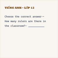 Trắc nghiệm Tiếng Anh 2 Unit 9: Classroom Activities- Grammar - iLearn Smart Start có đáp án