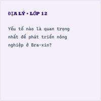 Đề kiểm tra 1 tiết Địa Lí 11 có đáp án (Đề 12)