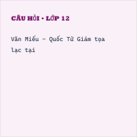 Trắc nghiệm Nghìn năm văn hiến có đáp án