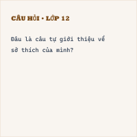 Trắc nghiệm Chào hỏi, tự giới thiệu có đáp án