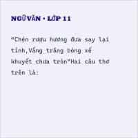 Trắc nghiệm Ngữ Văn lớp 11: (có đáp án) Tìm hiểu chung về Tự tình