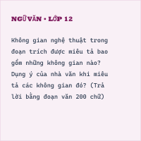 Bộ đề thi giữa kì 2 Văn 12 có đáp án (Đề 10)