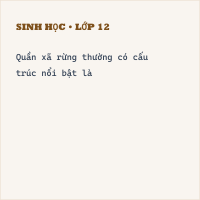 Đề kiểm tra 15 phút Sinh 12 Học kì 2 (Lần 4) (Đề 7)