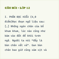 Bộ đề thi cuối kì Ngữ văn 6 cấu trúc mới có đáp án - Đề 1