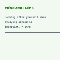 Đề thi cuối học kì 2 Tiếng Anh lớp 8 Friends Plus có đáp án (Đề 3)
