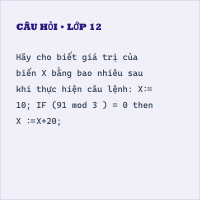 Trắc nghiệm Tin học Bài 6 (có đáp án): Câu lệnh điều kiện