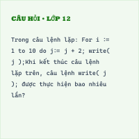 Đề thi Học kì 2 Tin học 8 có đáp án (Đề 4)