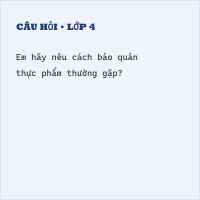 Đề thi giữa kì 2 môn Khoa học lớp 4 có đáp án (Đề 1)