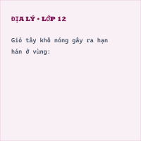 Đề kiểm tra 15 phút Địa Lí 8 Học kì 2 (Lần 1 - Đề 2)