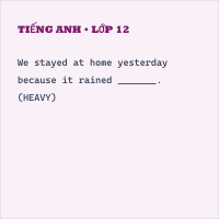Ôn thi Cấp tốc 789+ vào 10 môn Tiếng Anh (Đề 5)