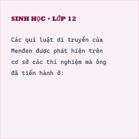 Bộ đề thi Học kì 1 Sinh học 9 có đáp án(Đề 14)