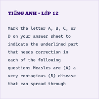 Bộ đề thi thử 2019 Tiếng Anh cực hay có lời giải chi tiết (Đề số 17)